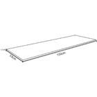 Tampo Para Balcão De Cozinha 150cm Mdp Lina Z06 Supremo - Mpo