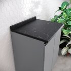 Tampo Para Balcão De Cozinha 60 Cm Diva Nero