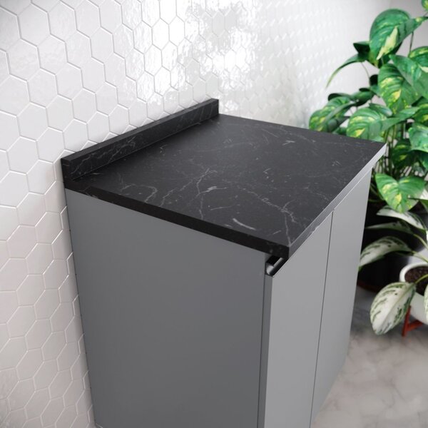 Tampo Para Balcão De Cozinha 60 Cm Diva Nero