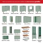 Tampo para Balcão em MDP Preto 120cm 0299 Genialflex