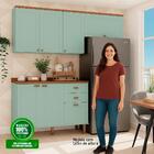 Tampo para Balcão em MDP Preto 120cm 0299 Genialflex