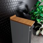 Tampo Para Balcão Emilly 20cm Espresso Móveis Nature