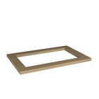 Tampo Para Cooktop 5 Bocas 80cm Cozinha Sevilha Carvalho/natu