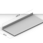 Tampo Para Cozinha Pérola 120 Cm Yescasa Branco