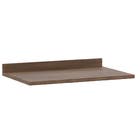 Tampo para Gabinete 80cm Nogueira Dourado Cannes Prime Luciane