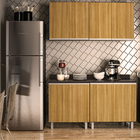 Tampo para Gabinete Madeira Preta Neo Maxxi 60cm