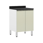 Tampo para Gabinete Madeira Preta Neo Maxxi 60cm