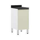 Tampo para Gabinete Madeira Preto Txt 40cm