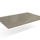Tampo Para Mesa De Jantar 120cm X 80cm De Madeira Com Vidro F