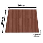 Tampo Quadrado 80 Cm (largura) Pe40 Pandin Mdp 4,00 Cm (altur