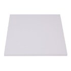 Tampo Quadrado Para Mesa 70cm  Branco