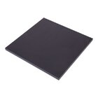 Tampo Quadrado Para Mesa 70cm  Preto