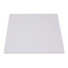 Tampo Quadrado Para Mesa 80cm  Branco