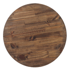 Tampo Redondo de Madeira Pinus 25mm Tingido 90cm Settis