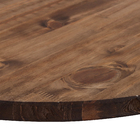 Tampo Redondo de Madeira Pinus 25mm Tingido 90cm Settis