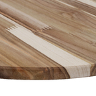 Tampo Redondo de Madeira Teca 25mm Natural 90cm Settis