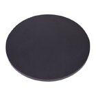 Tampo Redondo Para Mesa 80cm  Preto