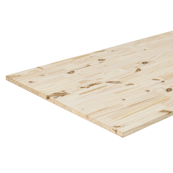 Tampo Retangular de Madeira Pinus 25mm Padrão Pinus 80cm x 1,60m Settis