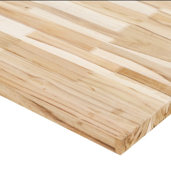 Tampo Retangular de Madeira Teca 19mm Natural 120x60cm Settis
