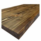 Tampo Rústico Queimado 4,5x90x200cm Escuro