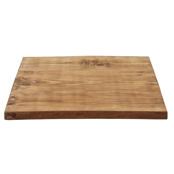 Tampo Rústico Retangular de Pinus Tingido 45mm 90x100cm Madvei