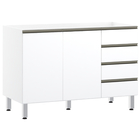 Tampo 20cm Preto TXT 2,5x20x54,5cm - Spring Luciane