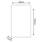 Tampo Tampão Mdp 15 Mm Mobília Decor Para Balcão De 150 Cm Pr