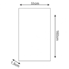 Tampo Tampão Mdp 15 Mm Mobília Decor Para Balcão De 160 Cm Br