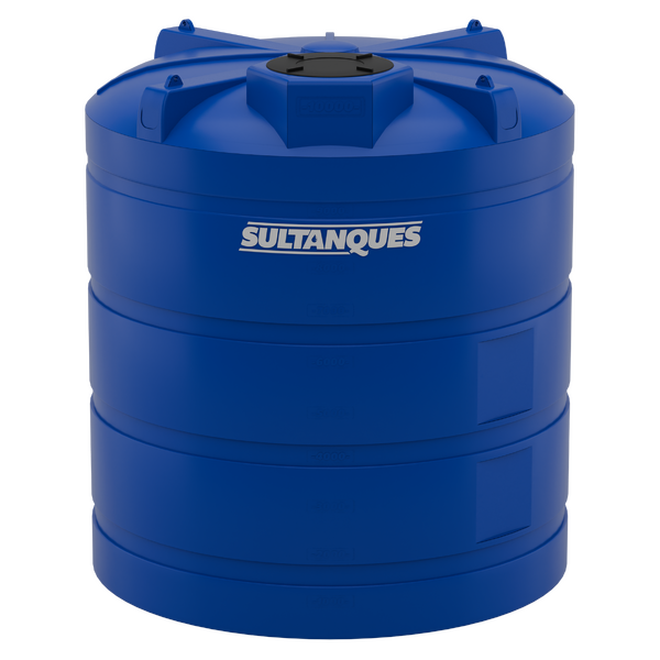 Tanque 10.000L em Polietileno Azul Sultanques