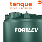 Tanque 15.000L em Polietileno Verde FortPlus Fortlev