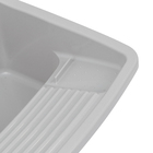 Tanque 22,5L 27x47x43cm Cinza Claro Polipropileno Brilhante Astra