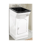 Tanque 25l Granitado Preto Fiberblu