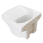 Tanque 29L 32,5x50x51cm Branco Esmaltado Louça Brilhante Icasa