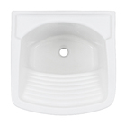 Tanque 29L 32,5x50x51cm Branco Esmaltado Louça Brilhante Icasa
