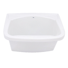 Tanque 31L 33x54,5x48,5cm Branco Esmaltado Louça Brilhante Celite