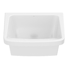 Tanque 31L 33x54,5x48,5cm Branco Esmaltado Louça Brilhante Celite