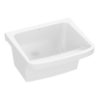 Tanque 31L 33x54,5x48,5cm Branco Esmaltado Louça Brilhante Celite