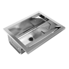 Tanque 35L 63x51,5x26cm Aço Inox 430 Docol