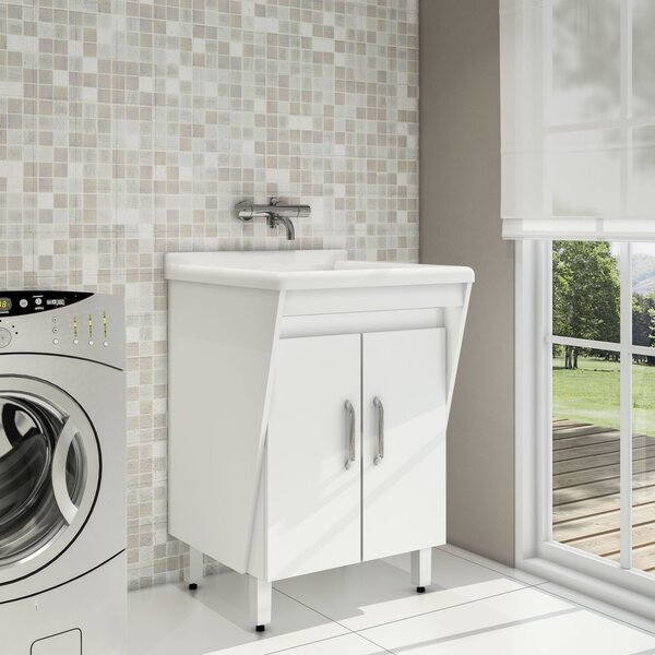 Tanque 40l 2 Portas Marmorite T0060002 Ozini Branco