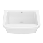 Tanque 47L 33,5x65,5x56,5cm Branco Esmaltado Louça Brilhante Celite