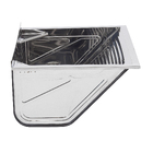 Tanque 48L 29,4x60,8x50,6cm Aço Inox 430 Brilhante Ghel Plus