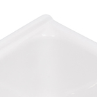 Tanque 48L 60x60cm Gelo Mármore Sintético Brilhante Decoralita