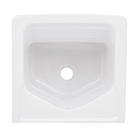 Tanque 7L 27,5x40x39cm Branco Esmaltado Louça Brilhante Roca