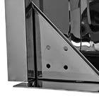 TANQUE ACO INOX ALTO BRILHO C/ESPELHO 63,00 CM 47,80 CM 26,00 CM CAP USO 35,00 L C/ VALV FURO 3.1/2 POL FORM RETANG FIXA PARED TS 550