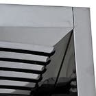 TANQUE ACO INOX ALTO BRILHO C/ESPELHO 63,00 CM 47,80 CM 26,00 CM CAP USO 35,00 L C/ VALV FURO 3.1/2 POL FORM RETANG FIXA PARED TS 550