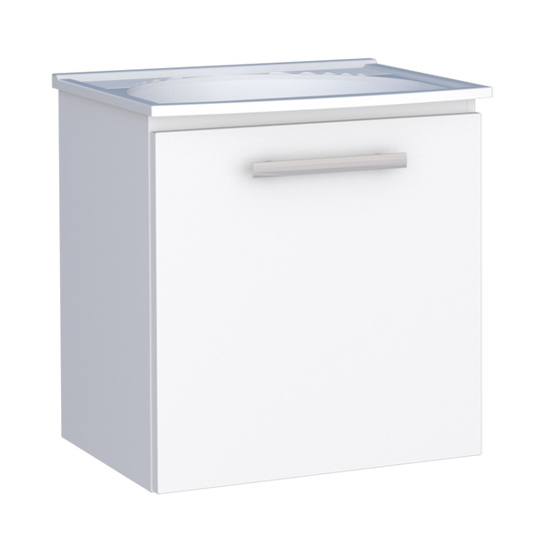 Tanque com Gabinete Retangular Aço Branco 9L Venus Cozimax