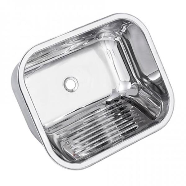 Tanque De Aço Inox 304 Alto Brilho 50 Cm X 40 Cm | Leroy Merlin