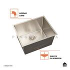 Tanque De Aço Inox 304 Manaxos 54x44 Cm Pingoo.casa - Prata