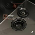 Tanque De Aço Inox 304 Manaxos 54x44 Cm Pingoo.casa - Preto