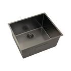 Tanque De Aço Inox 304 Pacajás 64x54 Cm Pingoo.casa - Preto